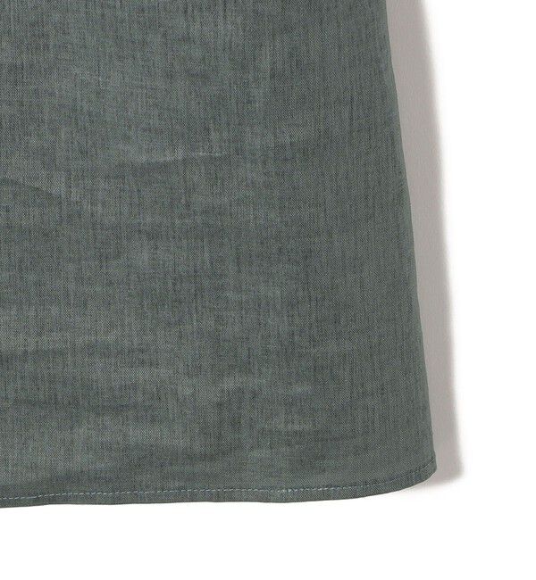 SHIPS for women「《予約》【WEB限定】〈手洗い可能〉リネン レーヨン コーティング ワンピース」|ワンピース|