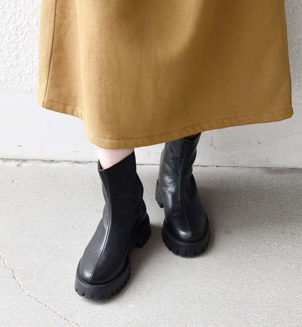 SHIPS any「SHIPS any: プラットフォーム ショート ブーツ」|ショートブーツ|