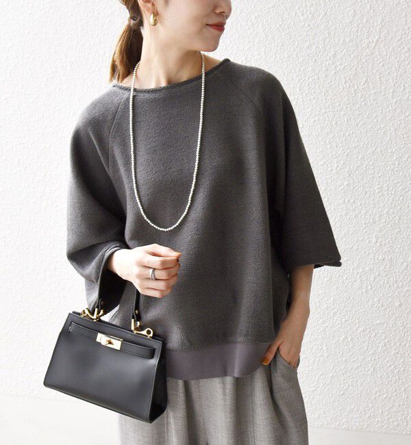 SHIPS any「SHIPS any:〈手洗い可能〉サカリバ ラグランスリーブ プルオーバー」|Tシャツ・カットソー|