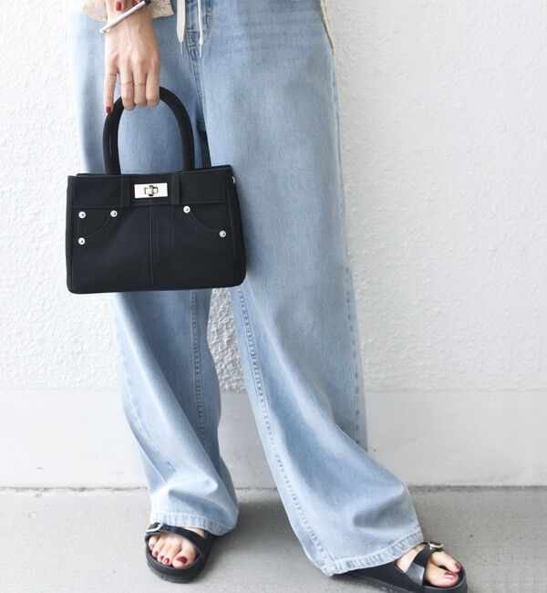 SHIPS for women「【WEB限定】2WAY ひねり 金具 ポケット バッグ」|ハンドバッグ|