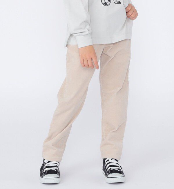 SHIPS KIDS「SHIPS KIDS:100～130cm / ストレッチ コーデュロイ 5ポケット パンツ」|チノ|