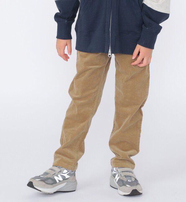 SHIPS KIDS「SHIPS KIDS:100～130cm / ストレッチ コーデュロイ 5ポケット パンツ」|チノ|