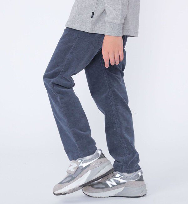 SHIPS KIDS「SHIPS KIDS:100～130cm / ストレッチ コーデュロイ 5ポケット パンツ」|チノ|