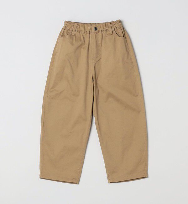 SHIPS any「SHIPS any:〈洗濯機可能〉ツイル ストレッチ ワイド カーブ パンツ <KIDS>」|チノ|