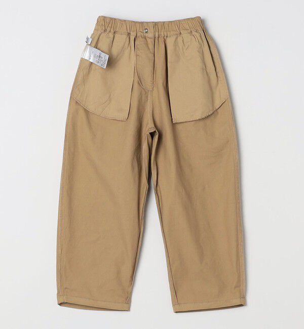 SHIPS any「SHIPS any:〈洗濯機可能〉ツイル ストレッチ ワイド カーブ パンツ <KIDS>」|チノ|