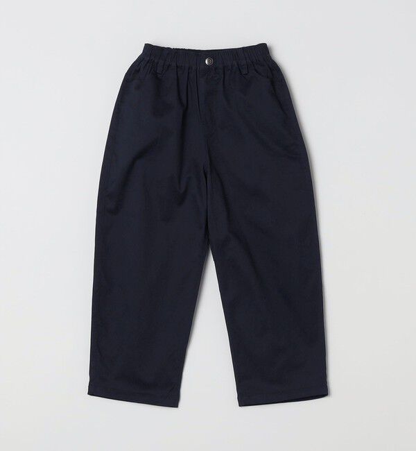 SHIPS any「SHIPS any:〈洗濯機可能〉ツイル ストレッチ ワイド カーブ パンツ <KIDS>」|チノ|