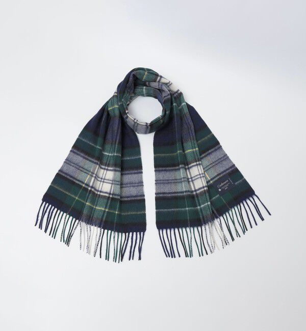 SHIPS「SHIPS: カシミヤ チェック マフラー」|マフラー|