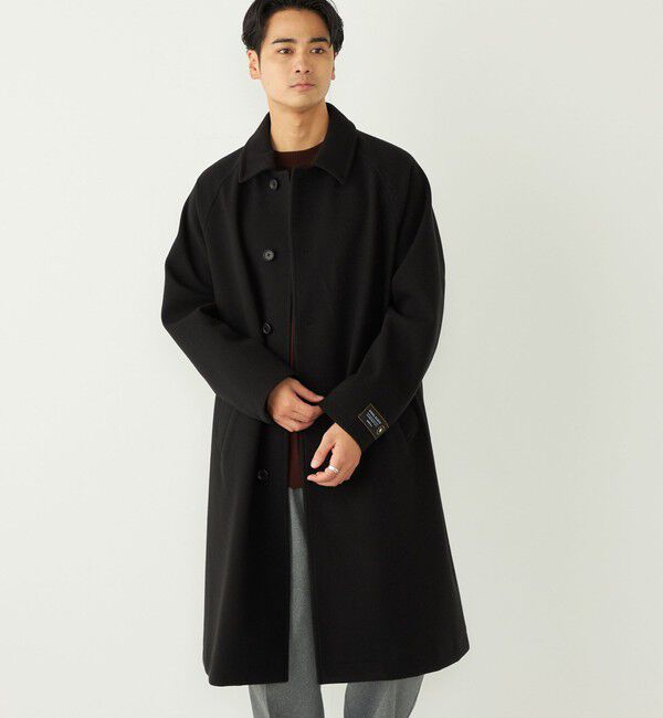 SHIPS Colors 「SHIPS Colors:ウール ミックス ロングコート」|ステンカラーコート|