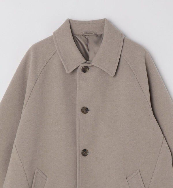 SHIPS Colors 「SHIPS Colors:ウール ミックス ロングコート」|ステンカラーコート|