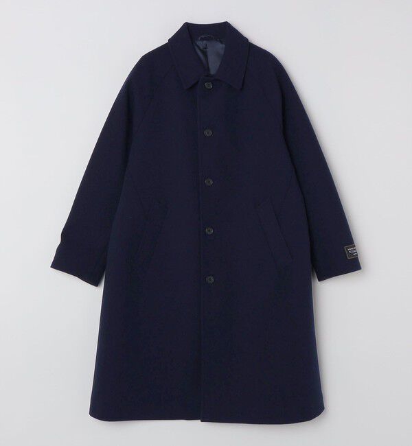 SHIPS Colors 「SHIPS Colors:ウール ミックス ロングコート」|ステンカラーコート|