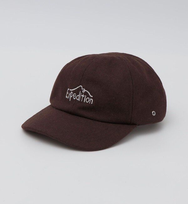 SHIPS「【SHIPS別注】halo commodity: EXPEDITION MELTON CAP」|その他|ブラウン