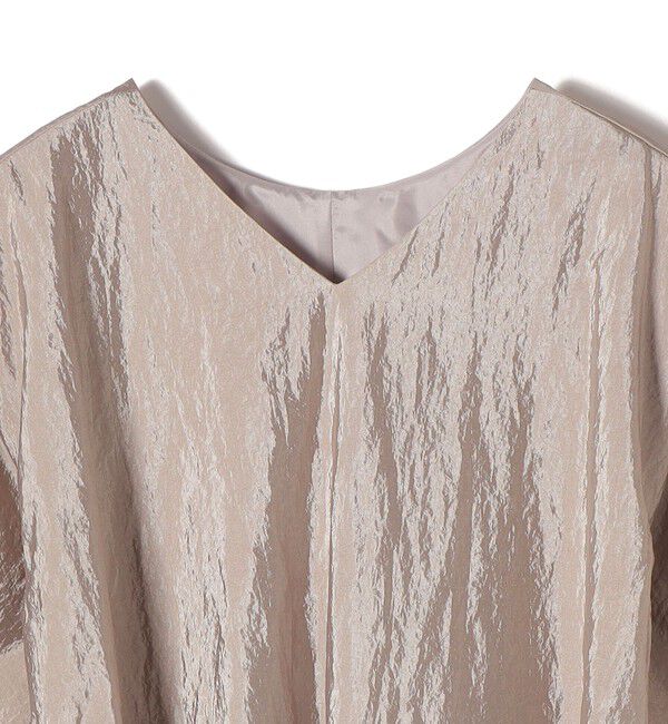 SHIPS for women「【SHIPS別注】kaene:2WAY ボリューム 袖 ロング ワンピース」|ワンピース|