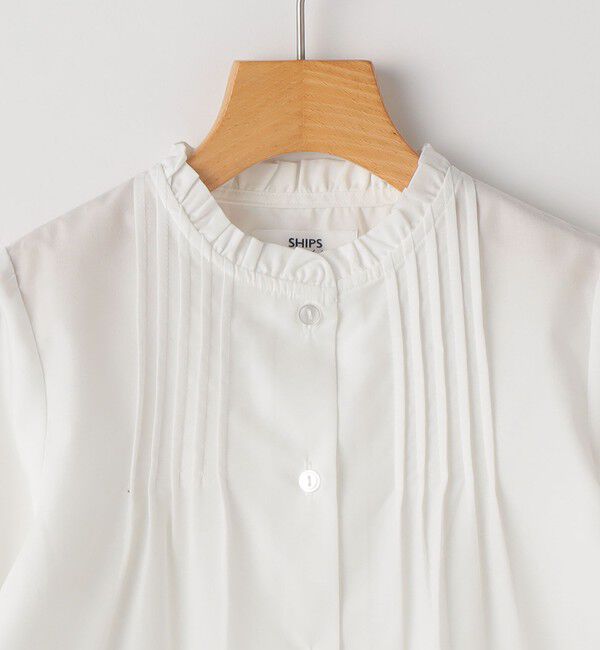 SHIPS KIDS「SHIPS KIDS:110～130cm / セレモニー ボウタイ リボン ブラウス」|シャツ・ブラウス|