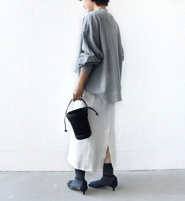 SHIPS for women「〈手洗い可能〉ルーズ デニム サイド ポケット スカート」|スカート|