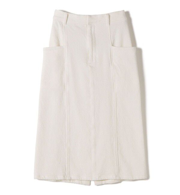 SHIPS for women「〈手洗い可能〉ルーズ デニム サイド ポケット スカート」|スカート|