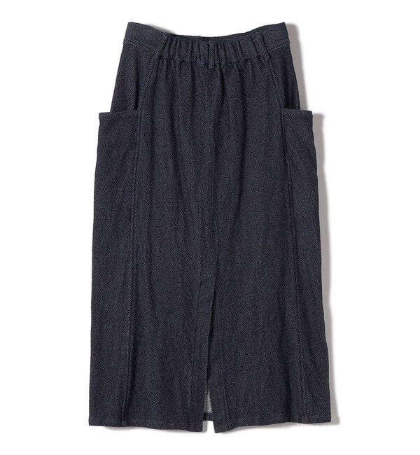 SHIPS for women「〈手洗い可能〉ルーズ デニム サイド ポケット スカート」|スカート|