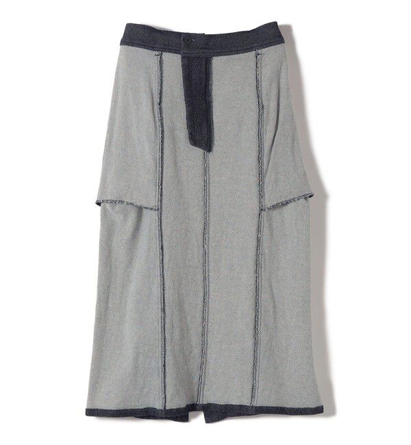 SHIPS for women「〈手洗い可能〉ルーズ デニム サイド ポケット スカート」|スカート|