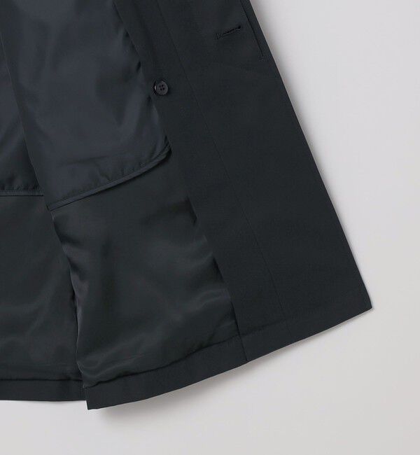 SHIPS「SHIPS: VENTILE(R) コットン ネイビー ステンカラー コート」|ステンカラーコート|