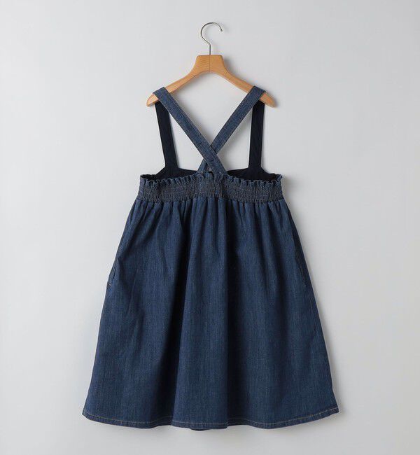 SHIPS KIDS「SHIPS KIDS:140～150cm/ライトデニム ジャンパースカート」|ジャンパースカート|