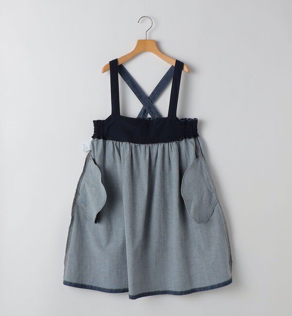 SHIPS KIDS「SHIPS KIDS:140～150cm/ライトデニム ジャンパースカート」|ジャンパースカート|