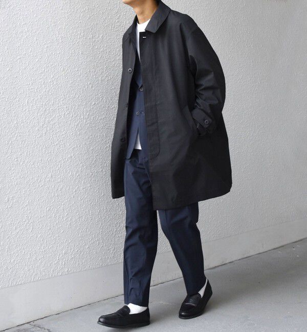 SHIPS any「SHIPS any:〈撥水加工〉タスラン SOLOTEX(R) ステンカラー コート 26SS◇」|ステンカラーコート|