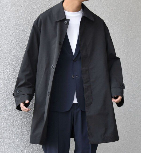 SHIPS any「SHIPS any:〈撥水加工〉タスラン SOLOTEX(R) ステンカラー コート 26SS◇」|ステンカラーコート|