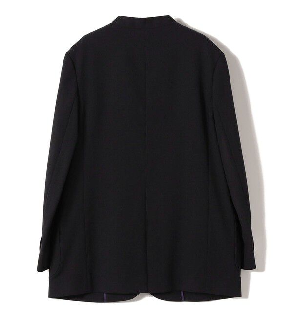 SHIPS for women「SHIPS Primary Navy Label:カラー レス ジャケット」|ノーカラージャケット|