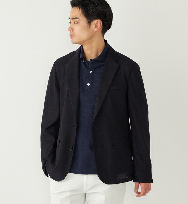 SHIPS Colors 「SHIPS Colors:〈速乾・洗濯機可能〉シャリルジャージー ジャケット◇」|テーラードジャケット|