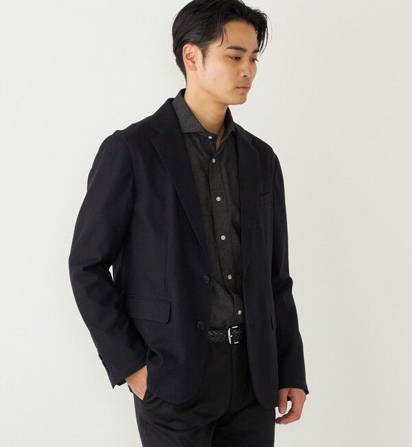 SHIPS Colors 「SHIPS Colors:〈速乾・洗濯機可能〉シャリルジャージー ジャケット◇」|テーラードジャケット|