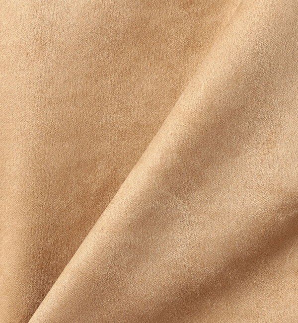 SHIPS any「SHIPS any:〈洗濯機可能〉ポリエステル スエード バイカラー ビスチェ」|ベスト・ジレ|