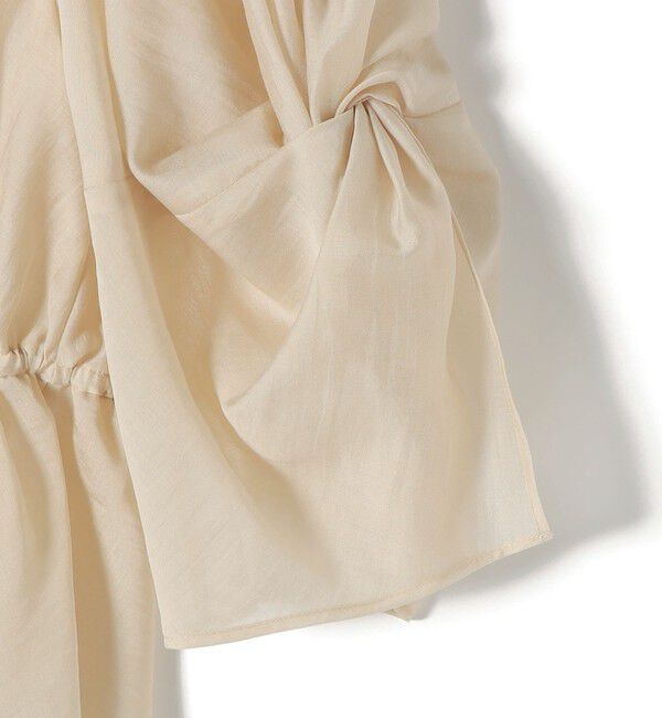 SHIPS for women「【SHIPS別注】troisiemeCHACO:〈手洗い可能〉シアー ボレロ ブラウス（セレモニー対応可）」|シャツ・ブラウス|