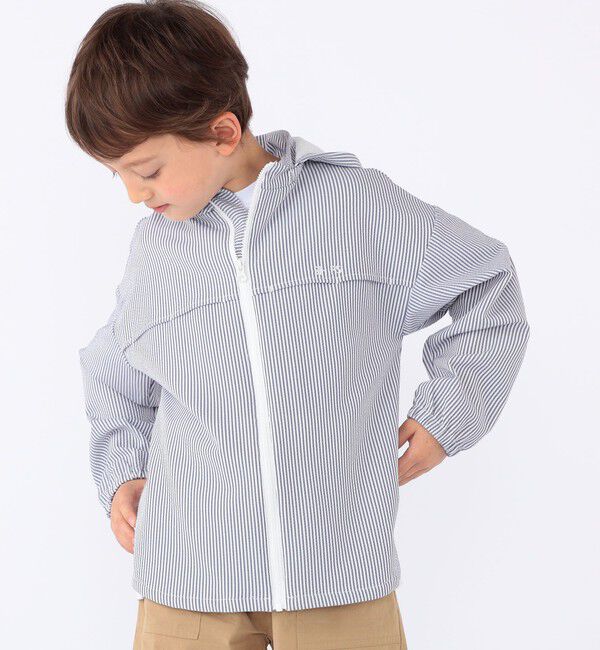 SHIPS KIDS「SHIPS KIDS:100～130cm /〈UVカット/吸水速乾〉ドライタッチ パーカ」|パーカー|