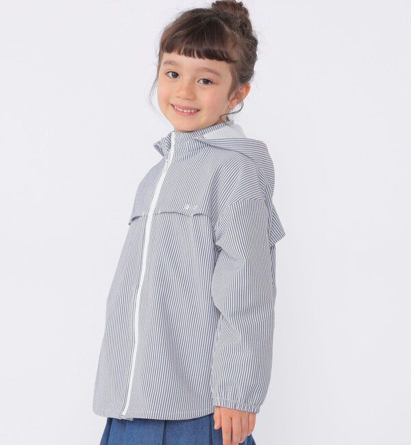 SHIPS KIDS「SHIPS KIDS:100～130cm /〈UVカット/吸水速乾〉ドライタッチ パーカ」|パーカー|