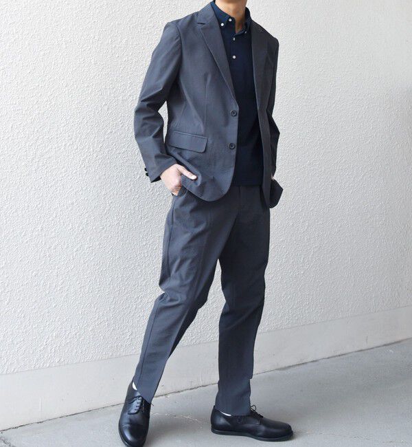 SHIPS any「SHIPS any:〈撥水/軽量/ストレッチ〉SOLOTEX(R) シアサッカー セットアップ スーツ 26SS◇」|スーツ|