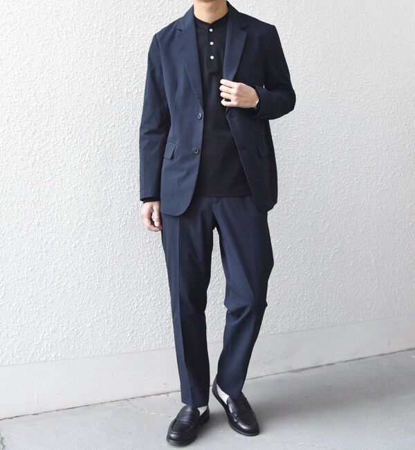 SHIPS any「SHIPS any:〈撥水/軽量/ストレッチ〉SOLOTEX(R) シアサッカー セットアップ スーツ 26SS◇」|スーツ|