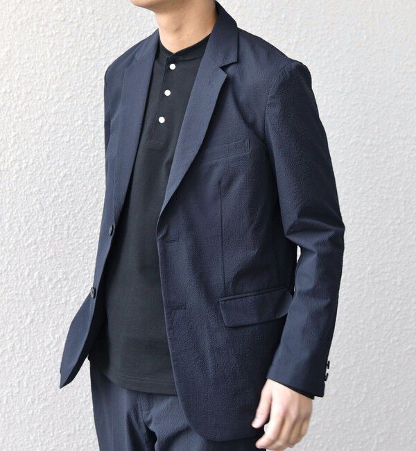 SHIPS any「SHIPS any:〈撥水/軽量/ストレッチ〉SOLOTEX(R) シアサッカー セットアップ スーツ 26SS◇」|スーツ|