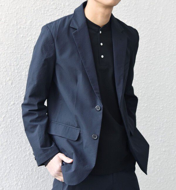 SHIPS any「SHIPS any:〈撥水/軽量/ストレッチ〉SOLOTEX(R) シアサッカー セットアップ スーツ 26SS◇」|スーツ|