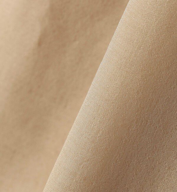 SHIPS any「《予約》SHIPS any:〈洗濯機可能〉Vネック フレンチ ギャザー ブラウス」|シャツ・ブラウス|