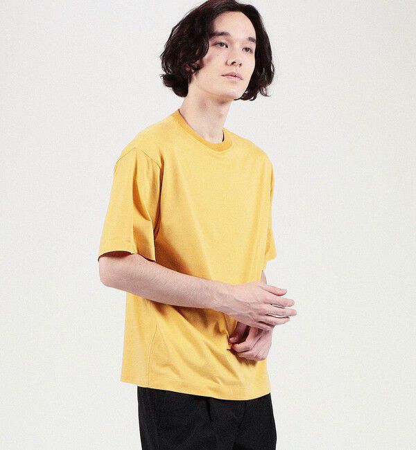 CABaN「CABaN コットン ドロップショルダークルーネックプルオーバー」|Tシャツ・カットソー|