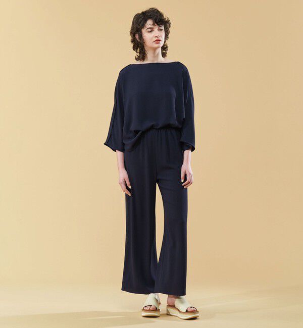 DES PRES「ジャージーライクジョーゼット リラックスパンツ」|その他|