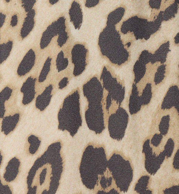 DES PRES「レオパードプリント マーメイドスカート」|フレア|