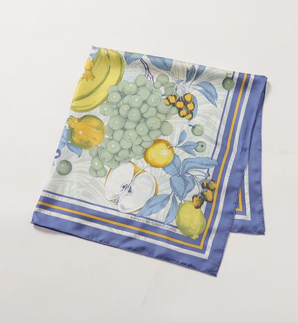 TOMORROWLAND GOODS「【別注】manipuri FRUIT スカーフ」|バンダナ・スカーフ|