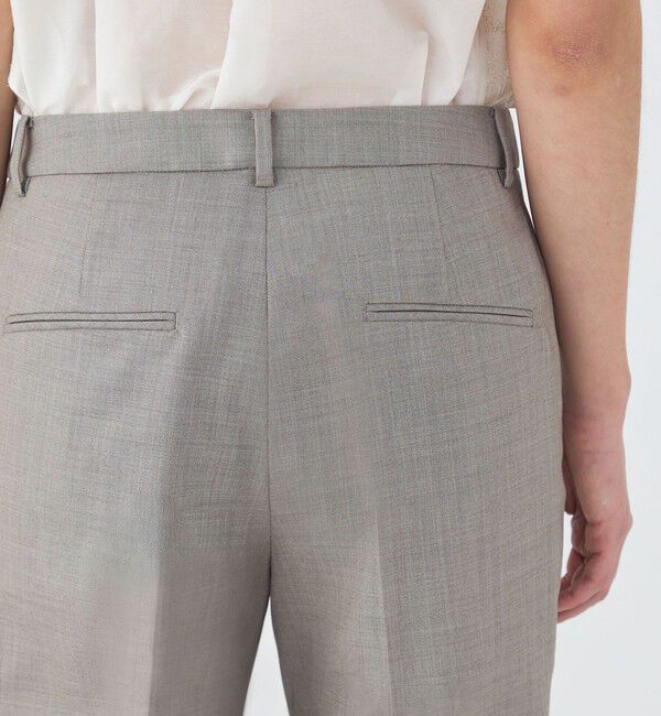 TOMORROWLAND collection「シャイニーシャーク ペンシルパンツ」|スラックス|