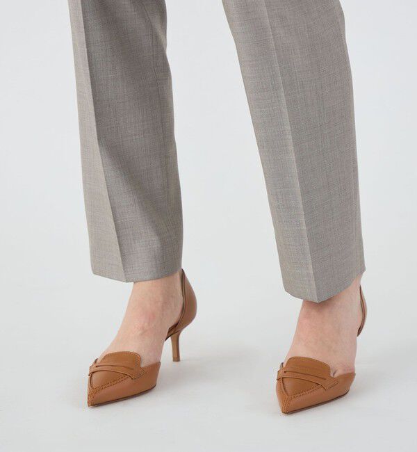 TOMORROWLAND collection「シャイニーシャーク ペンシルパンツ」|スラックス|