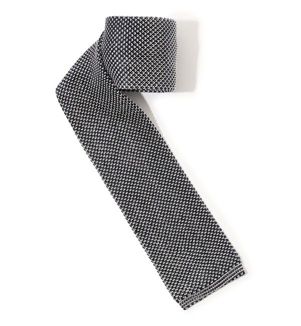 TOMORROWLAND GOODS「TRICOT‐DIO シルクニットタイ」|ネクタイ・蝶ネクタイ|16 グレー系