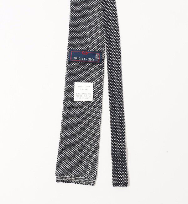TOMORROWLAND GOODS「TRICOT‐DIO シルクニットタイ」|ネクタイ・蝶ネクタイ|