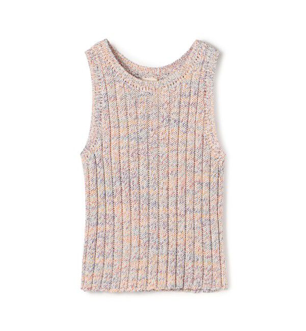 DES PRES「ラミーミックスツイストコットン タンクトップ」|タンクトップ|12 ホワイト系