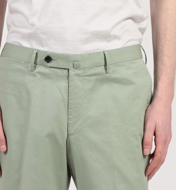 TOMORROWLAND MENS「アイスコットンチノ スリムパンツ」|チノ|