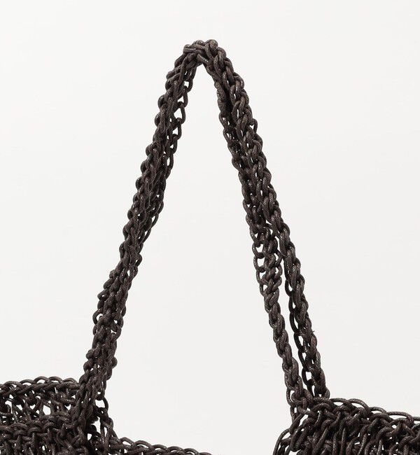 TOMORROWLAND GOODS「MANY RHIZOMES WAXED CITY BASKET」|かごバッグ|