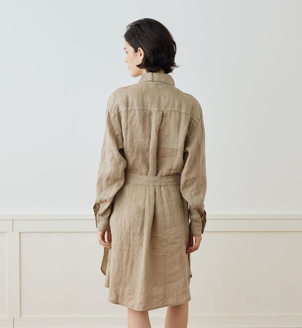JAMES PERSE「ライトウェイトリネン シャツワンピース WKO6965」|ワンピース|